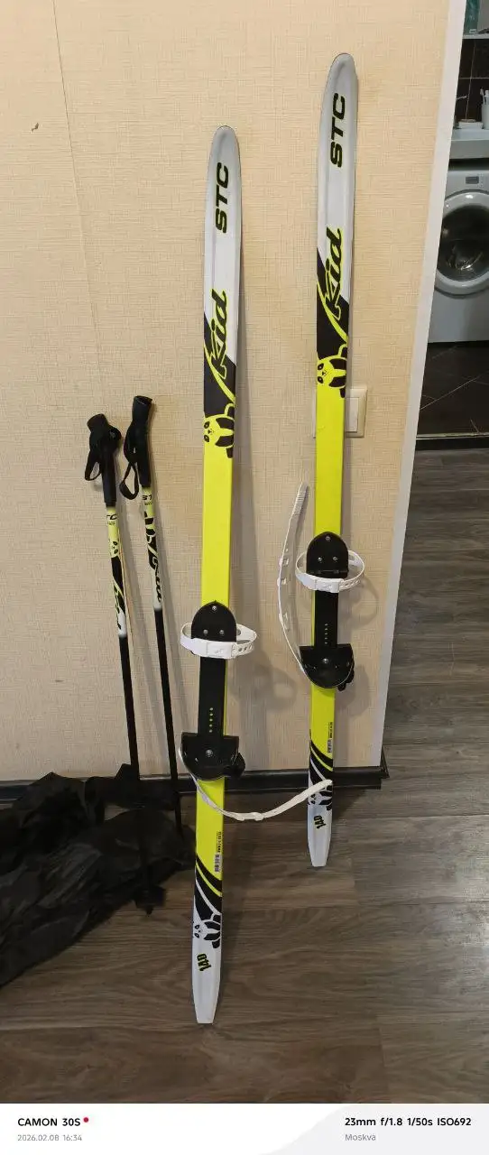 Лыжи б/у - Лыжи (Хобби и отдых) в Химки