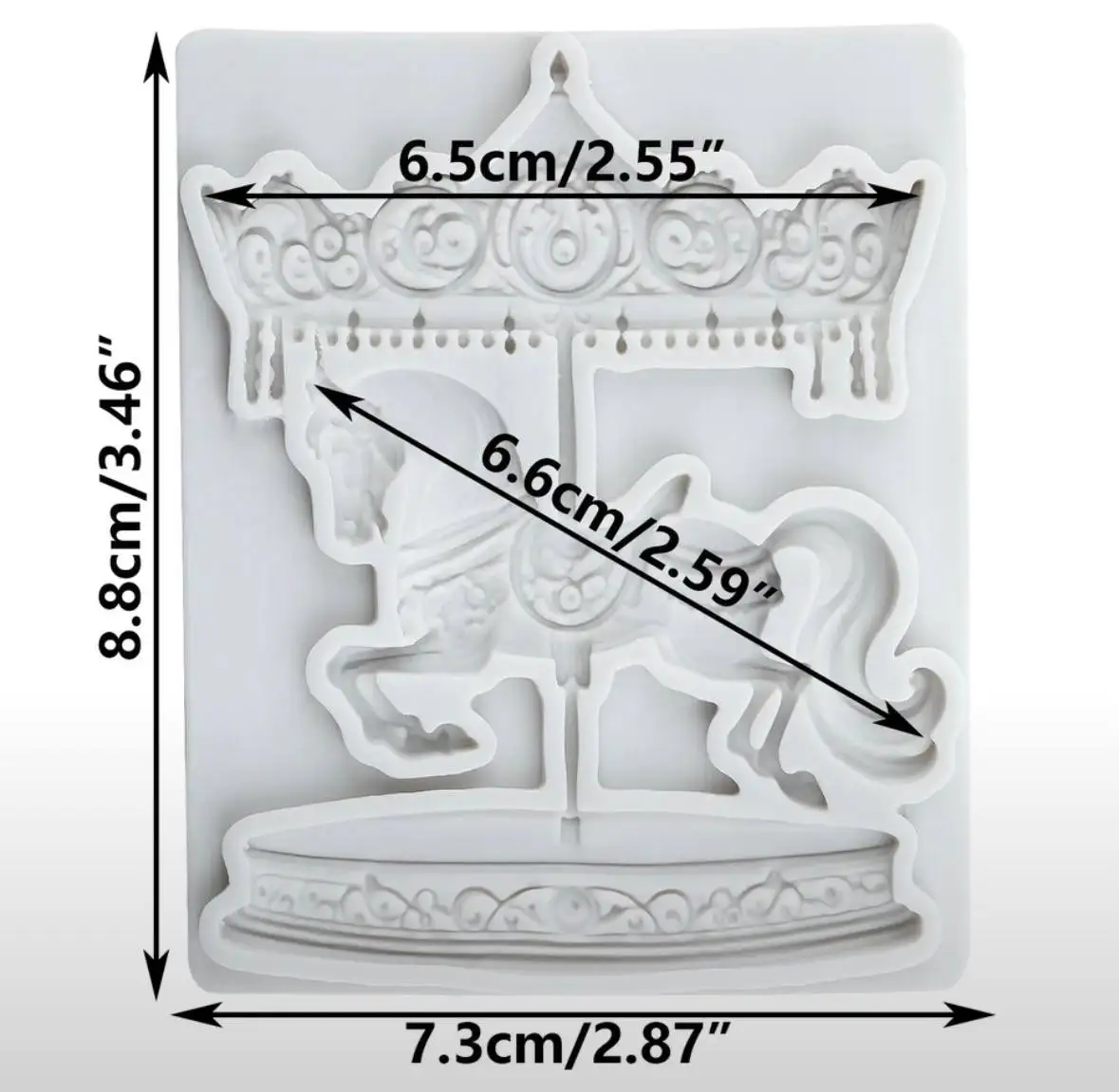 Силиконовая форма Carousel для конфет и шоколада - Барахолка в Химки
