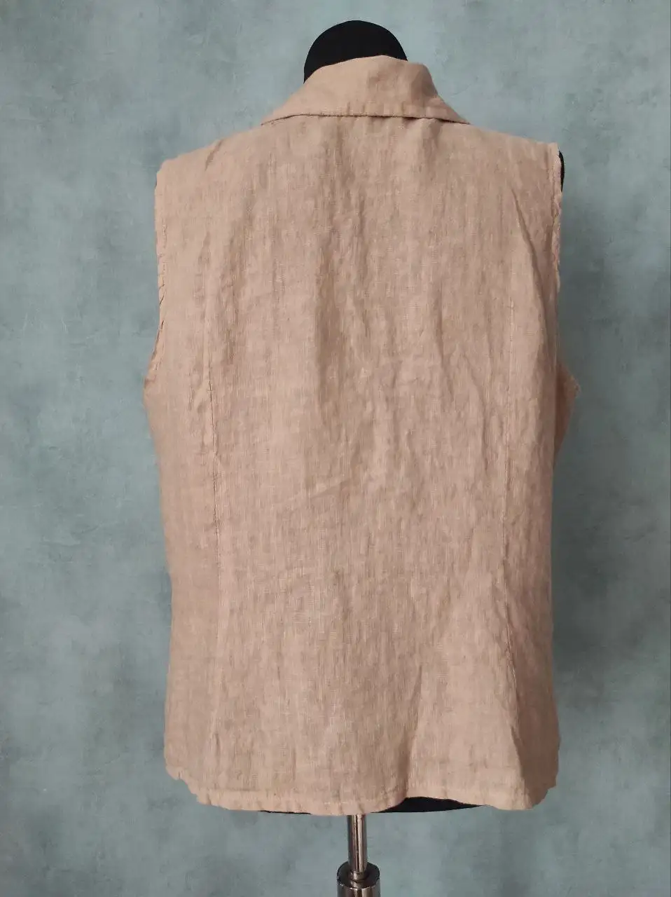 Жилет новый Италия лён размер универсальный - Верхняя одежда (Одежда) в Зеленоград