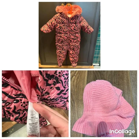 Демисезонный комбинезон Next 6-9 мес с шапкой - частное объявление в Химки