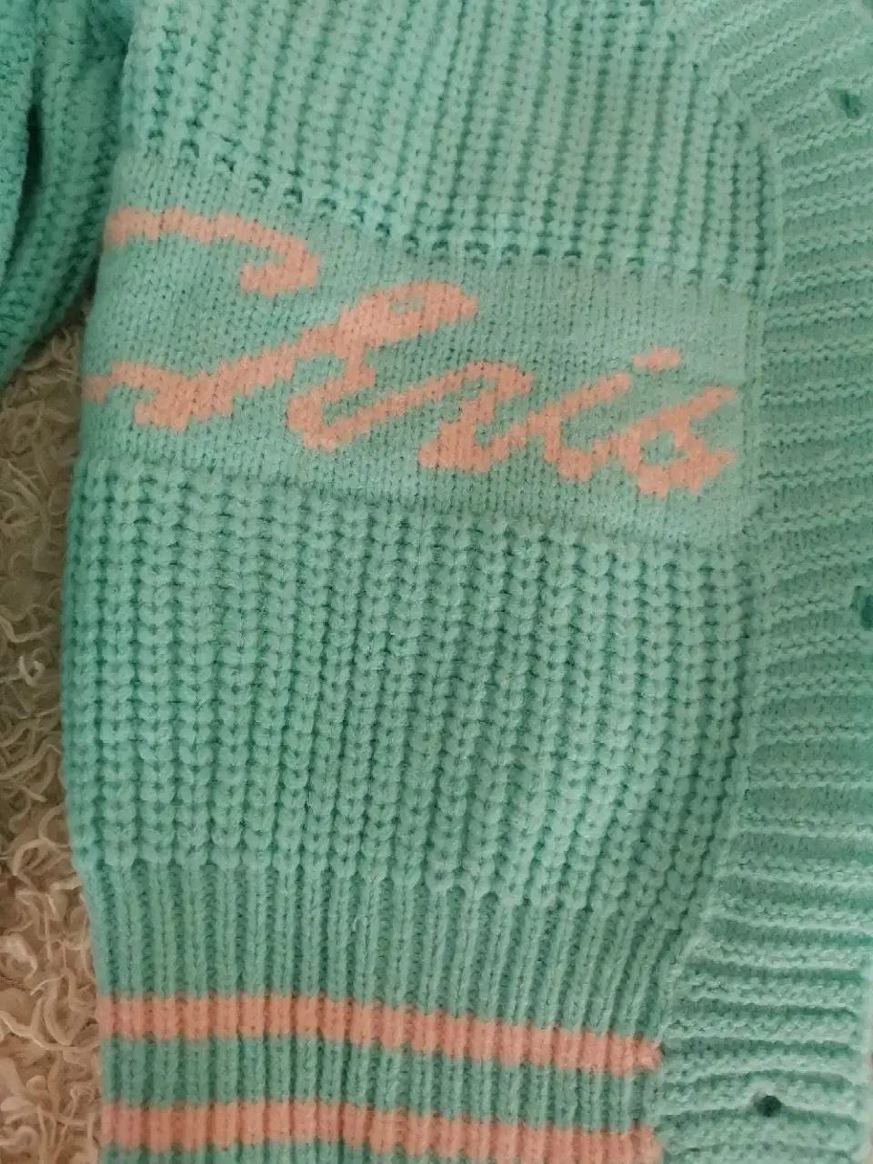 Кардиган голубой вязаный размер 44-46 - Верхняя одежда (Одежда) в Нахабино