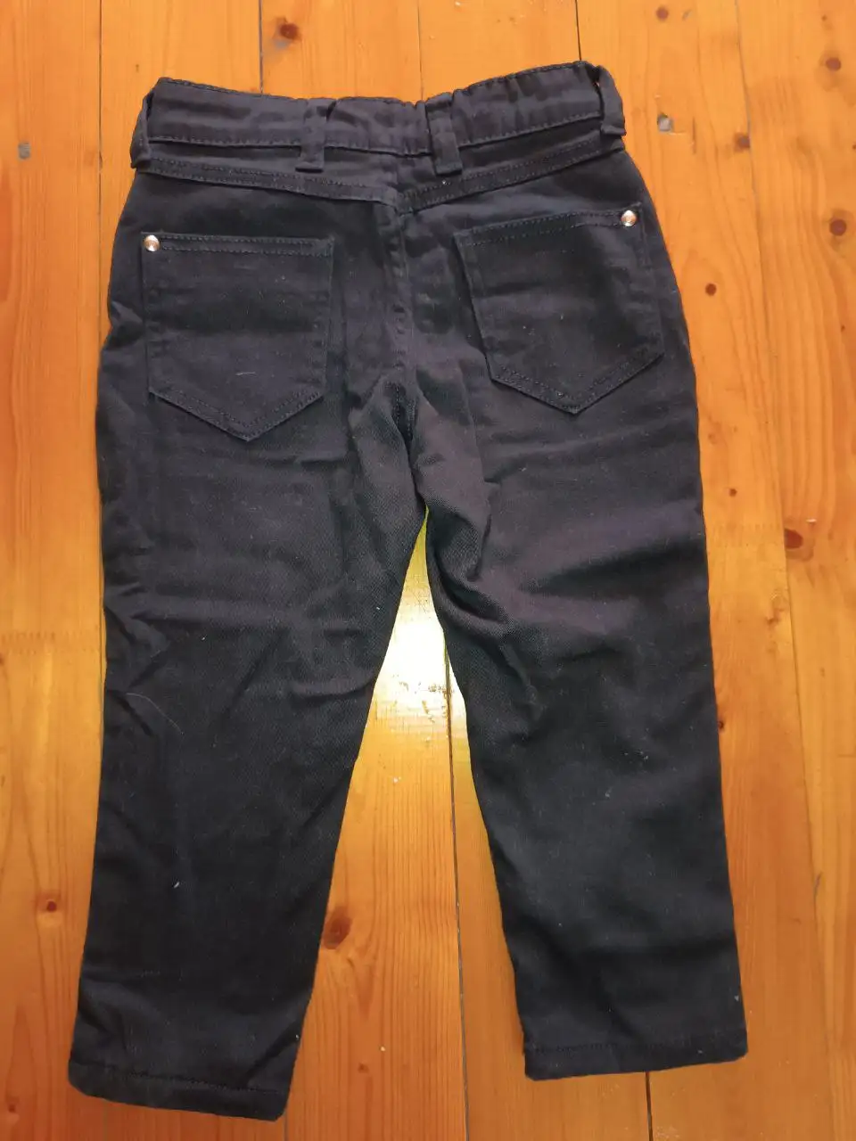 Чёрные джинсы Kuniboo с х/б подкладкой, размер 86-92 - Джинсы (Одежда) в Химки