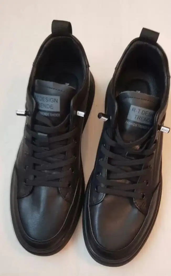 Мужские демисезонные ботинки черные кожаные размер 41 - Обувь (Одежда) в Химки