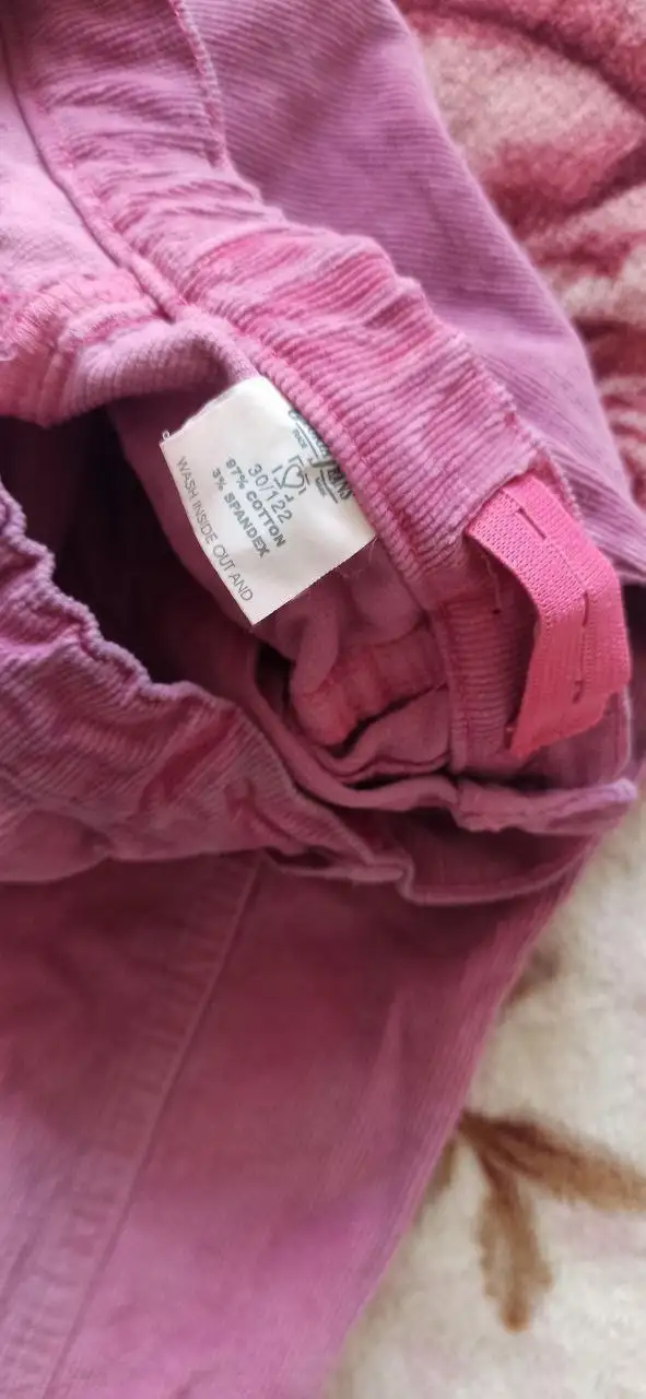 Вельветовые брюки Gloria Jean's для девочки 6-7 лет - Детская одежда (Одежда) в Химки