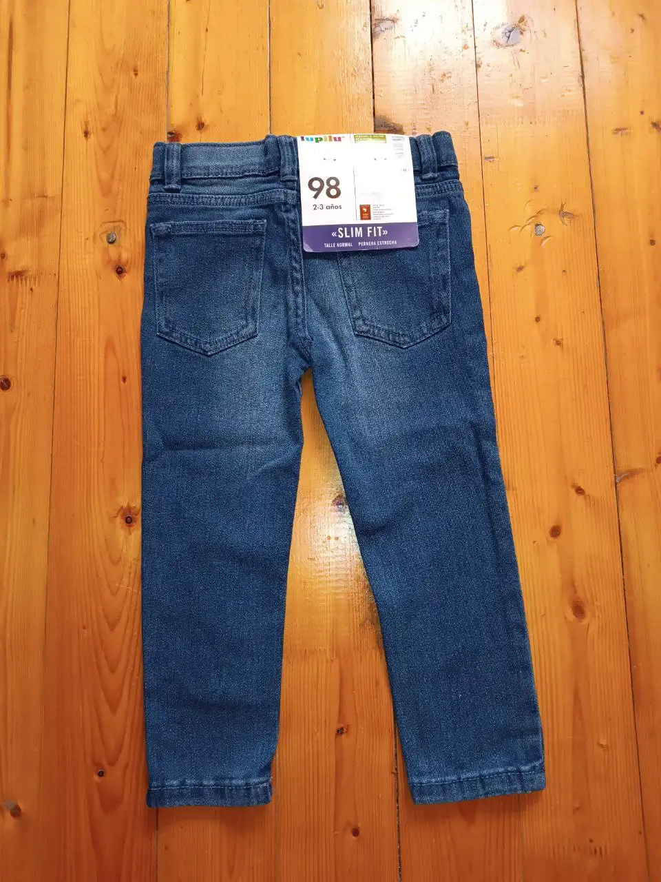 Джинсы Lupilu на молнии и крючке, р. 98 - Детская одежда (Одежда) в Химки