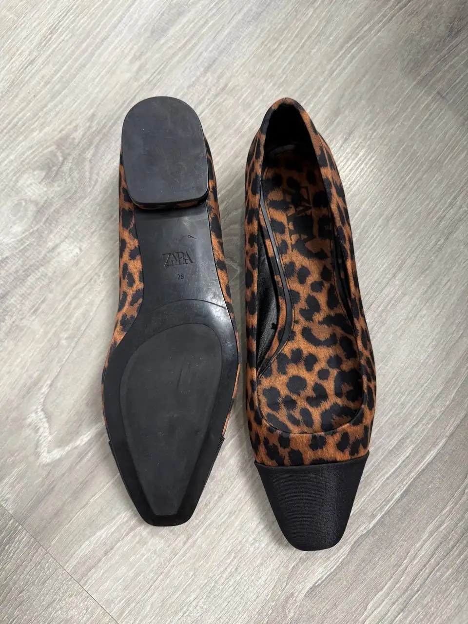 Балетки Zara сатиновые размер 38 - Обувь (Одежда) в Химки