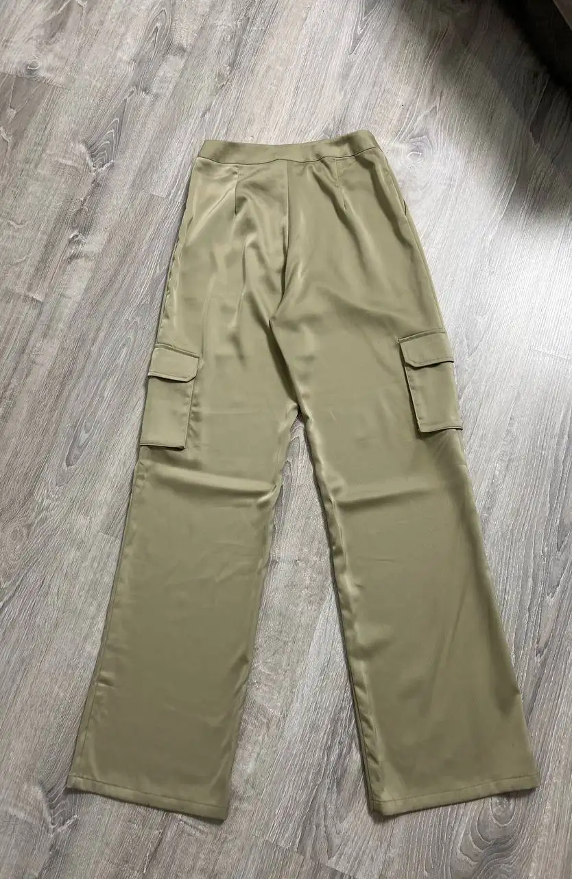 Брюки Miss Pap фисташкового цвета, размер S - Брюки (Одежда) в Химки