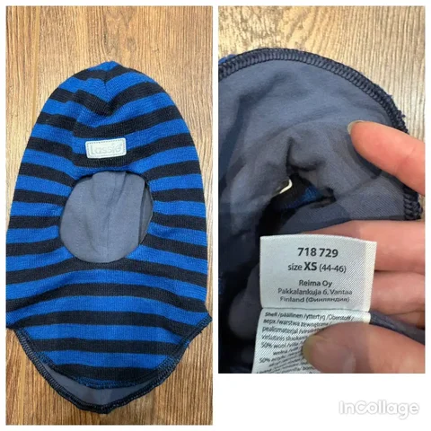 Шапка-шлем Lassie размер Xs 44-46 для детей 12-18 месяцев - Одежда в Химки