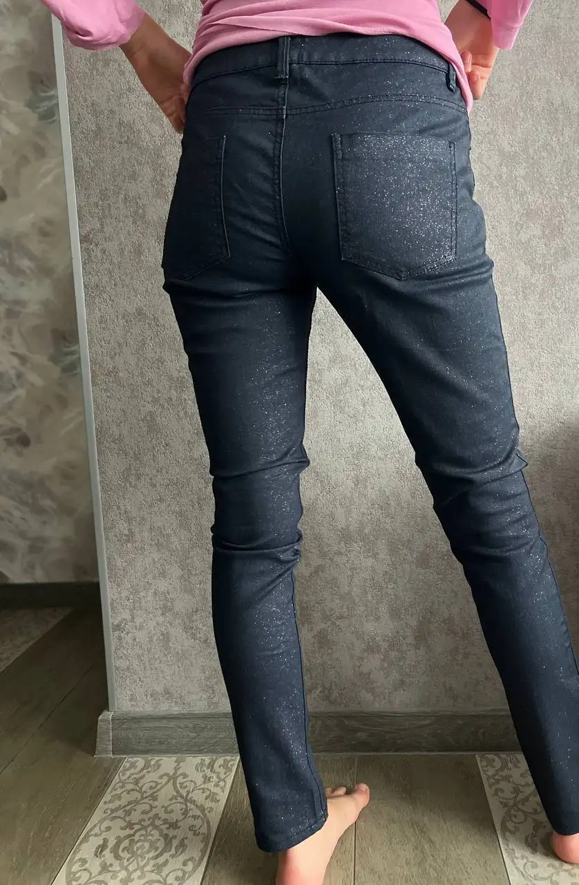 Джинсы с блестками Asos размер 38 - Джинсы (Одежда) в Москва