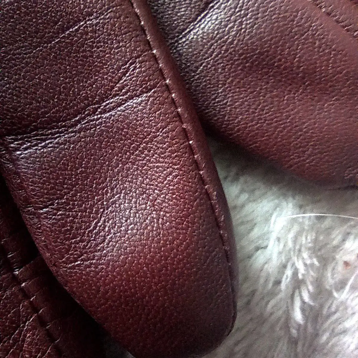 Женские высокие перчатки из телячьей кожи с утеплением - Аксессуары (Одежда) в Химки