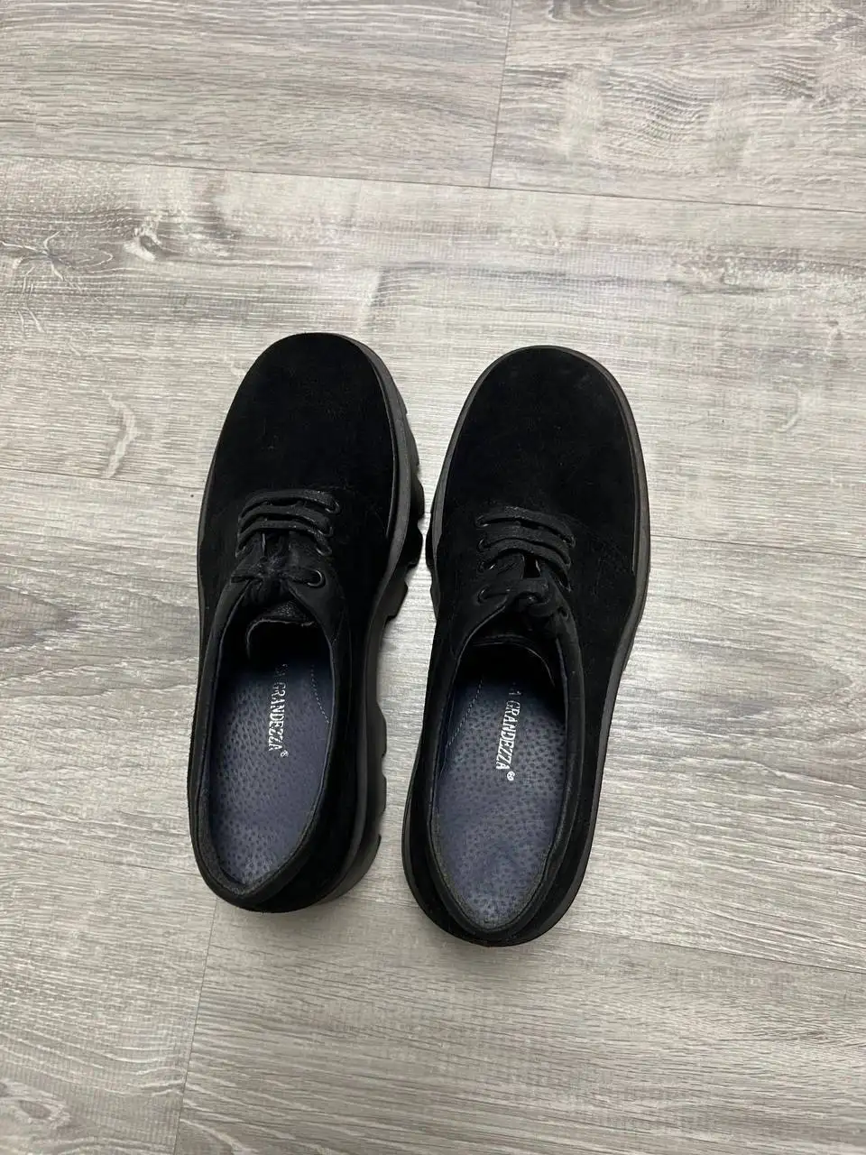 Туфли La Grandezza из натуральной замши и кожи размер 38,5 - Обувь (Одежда) в Химки