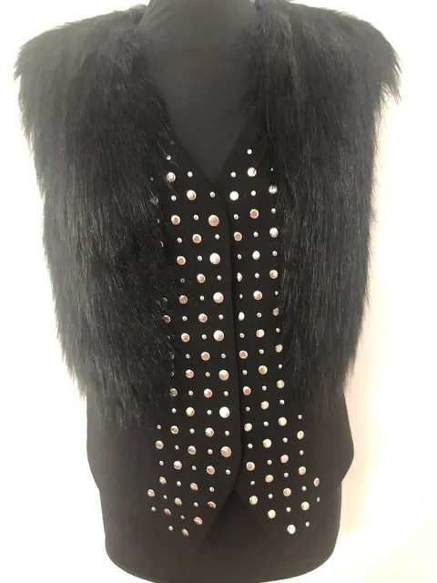 Меховая жилетка на подкладке, размер 46-48 - Жилетки в Химки