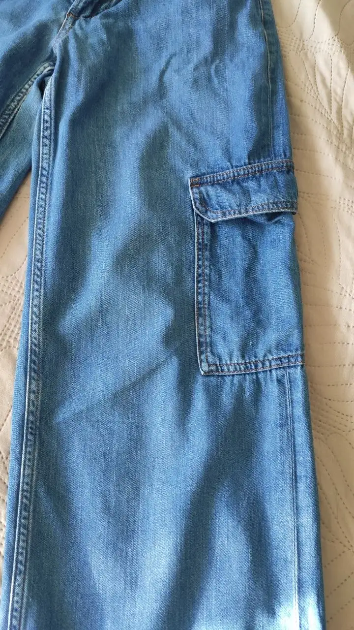 Джинсы широкие Tom Tailor 158 - Джинсы (Одежда) в Химки