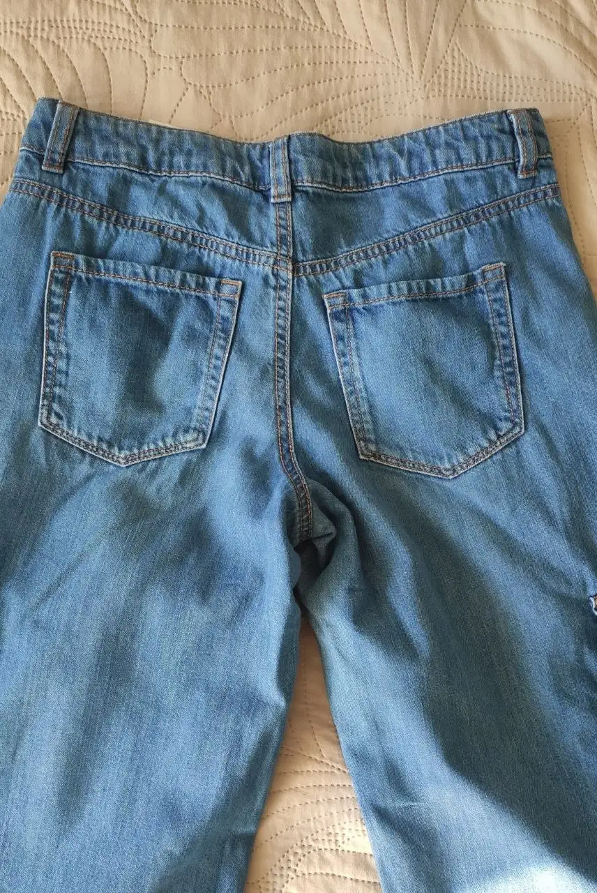 Джинсы широкие Tom Tailor 158 - Джинсы (Одежда) в Химки