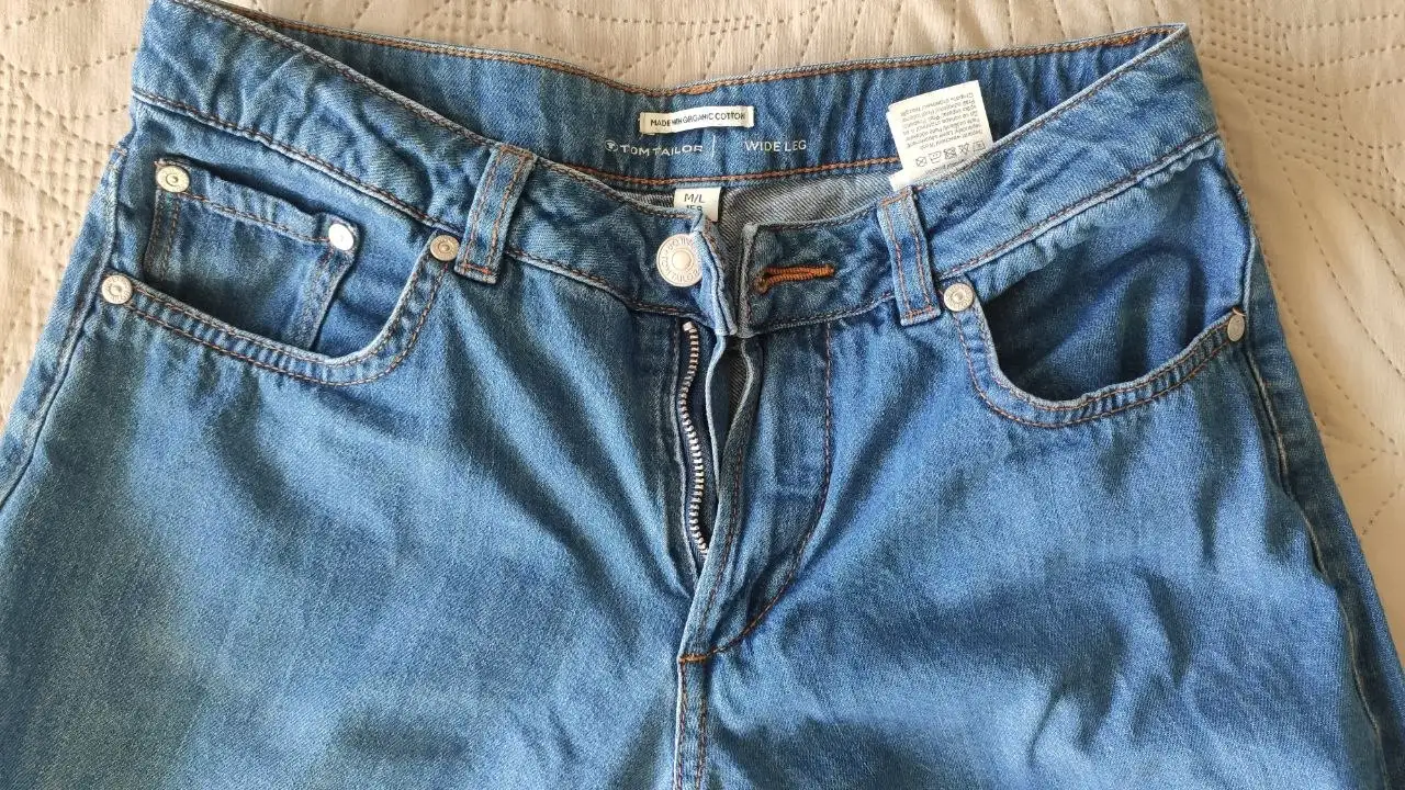 Джинсы широкие Tom Tailor 158 - Джинсы (Одежда) в Химки
