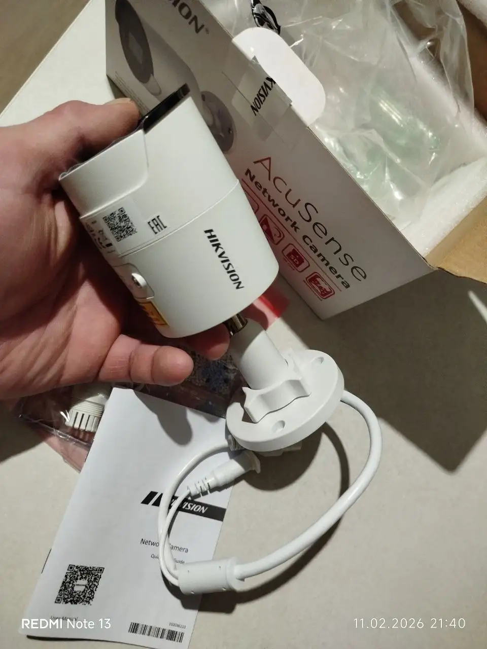 Новая видеокамера наружная в упаковке - Видеокамеры (Электроника) в Химки