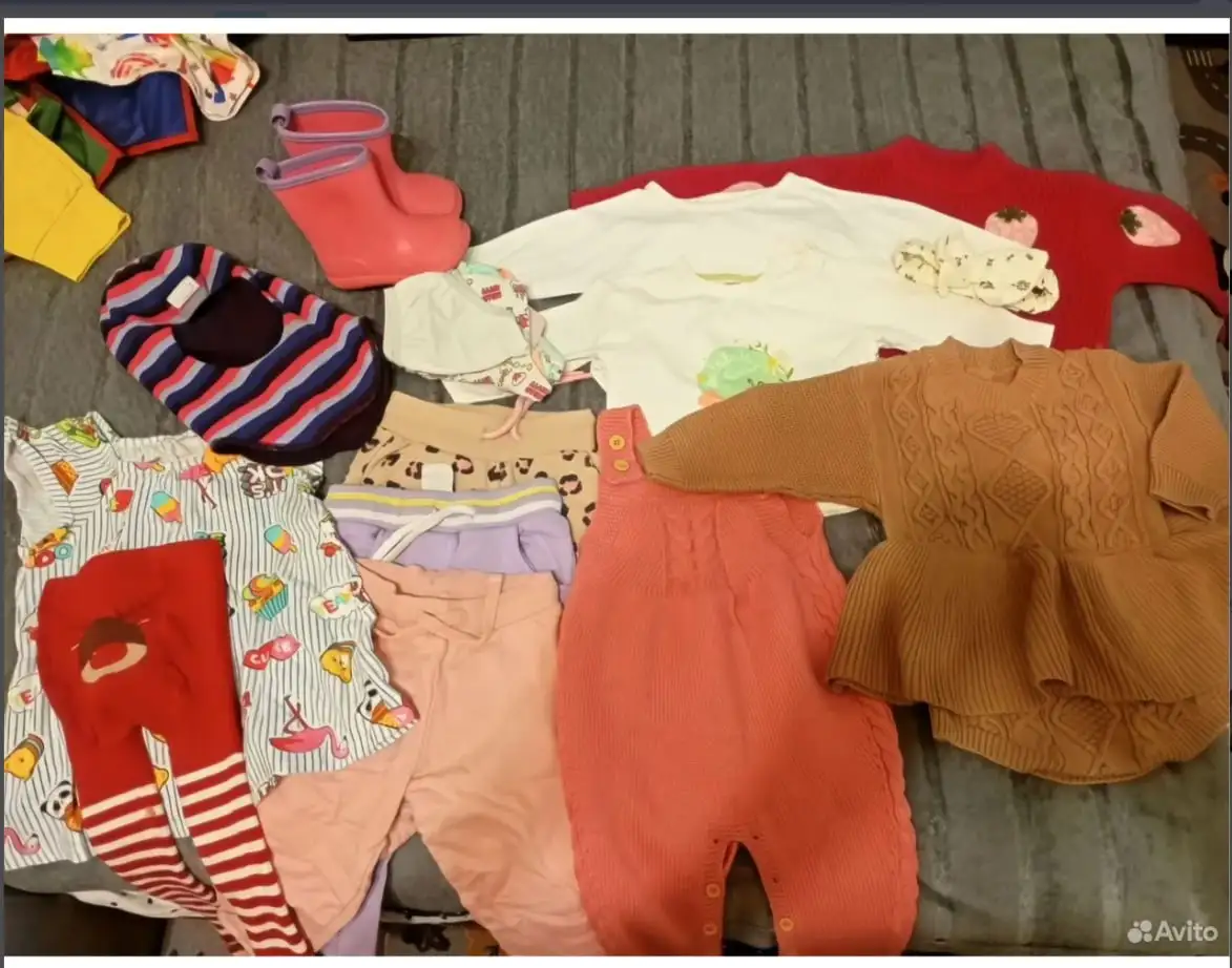 Пакет вещей на девочку 80 размер - Одежда (Товары для детей) в Химки