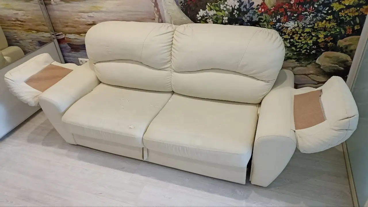 Продам два дивана с обивкой экокожа - Мебель (Барахолка) в Сходня