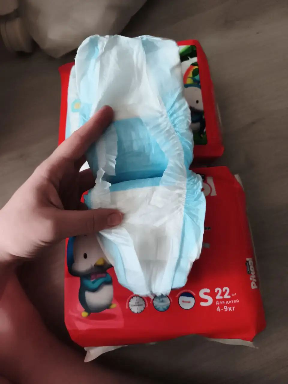 Детские подгузники Pikool Classic размер S 4-9 кг - Подгузники (Товары для детей) в Химки