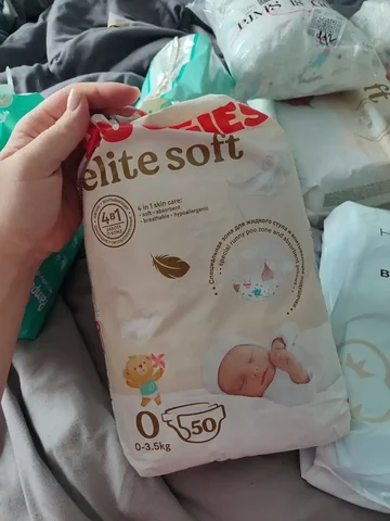 Подгузники Huggies Elif Soft 0 NB 0-3,5 кг - Товары для детей в Химки