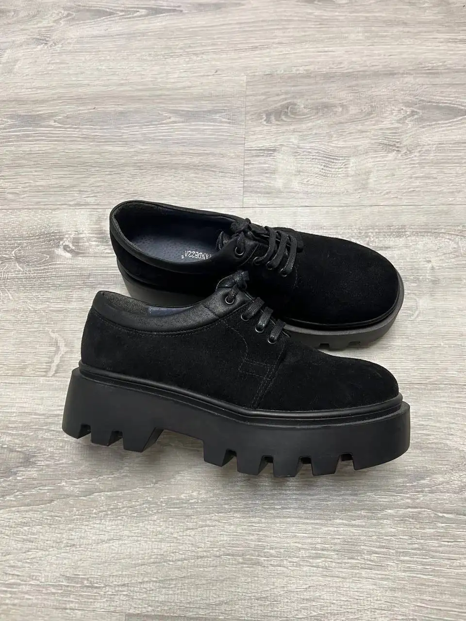 Туфли La Grandezza из замши и кожи 38.5 размера - Обувь (Одежда) в Химки