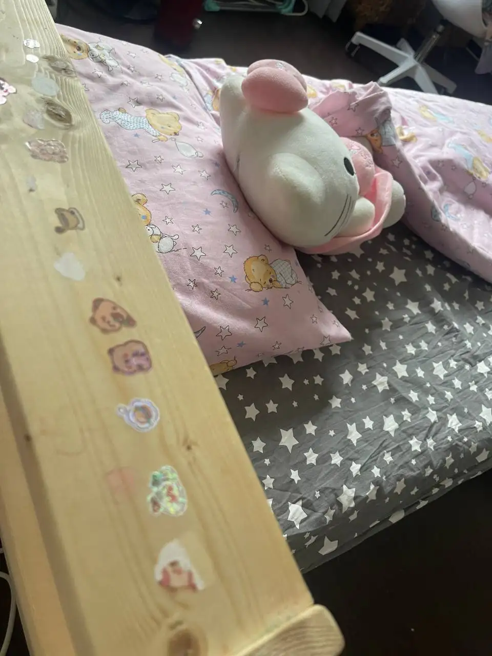 Детская кровать с матрасом и бельем - Мебель детская (Товары для детей) в Химки