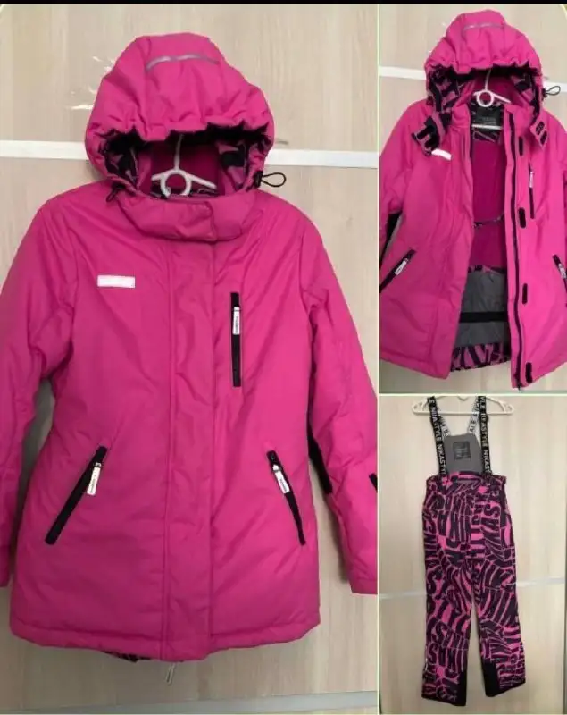 Зимний костюм для девочки NIKASTVLE размер 140 см - Детская одежда (Одежда) в Химки