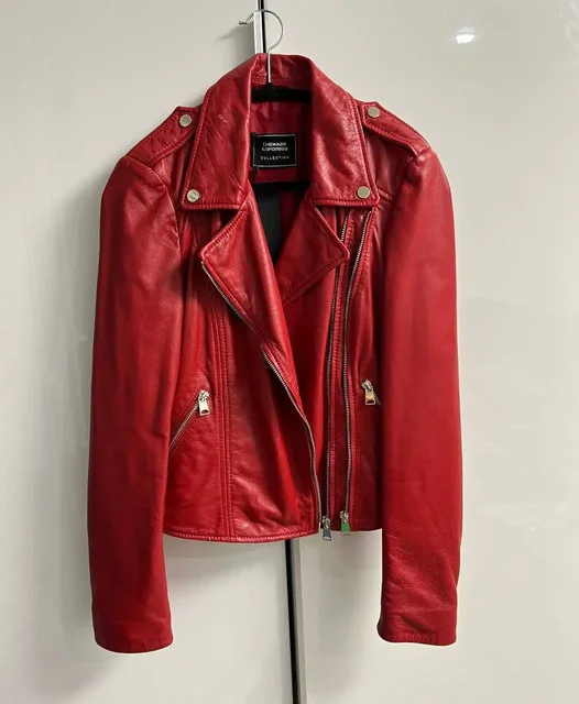 Куртка косуха бренда Снежная королева из натуральной овечьей кожи - Женская обувь в Химки