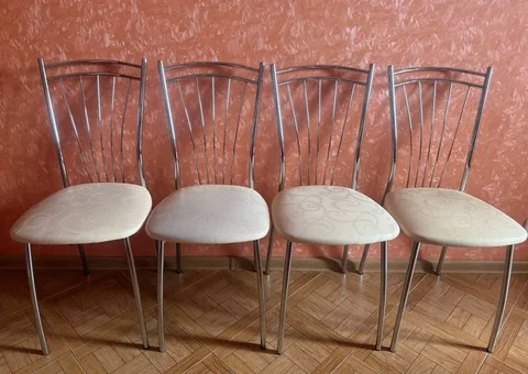 Продажа б/у стульев 4 шт. - Барахолка в Подрезково