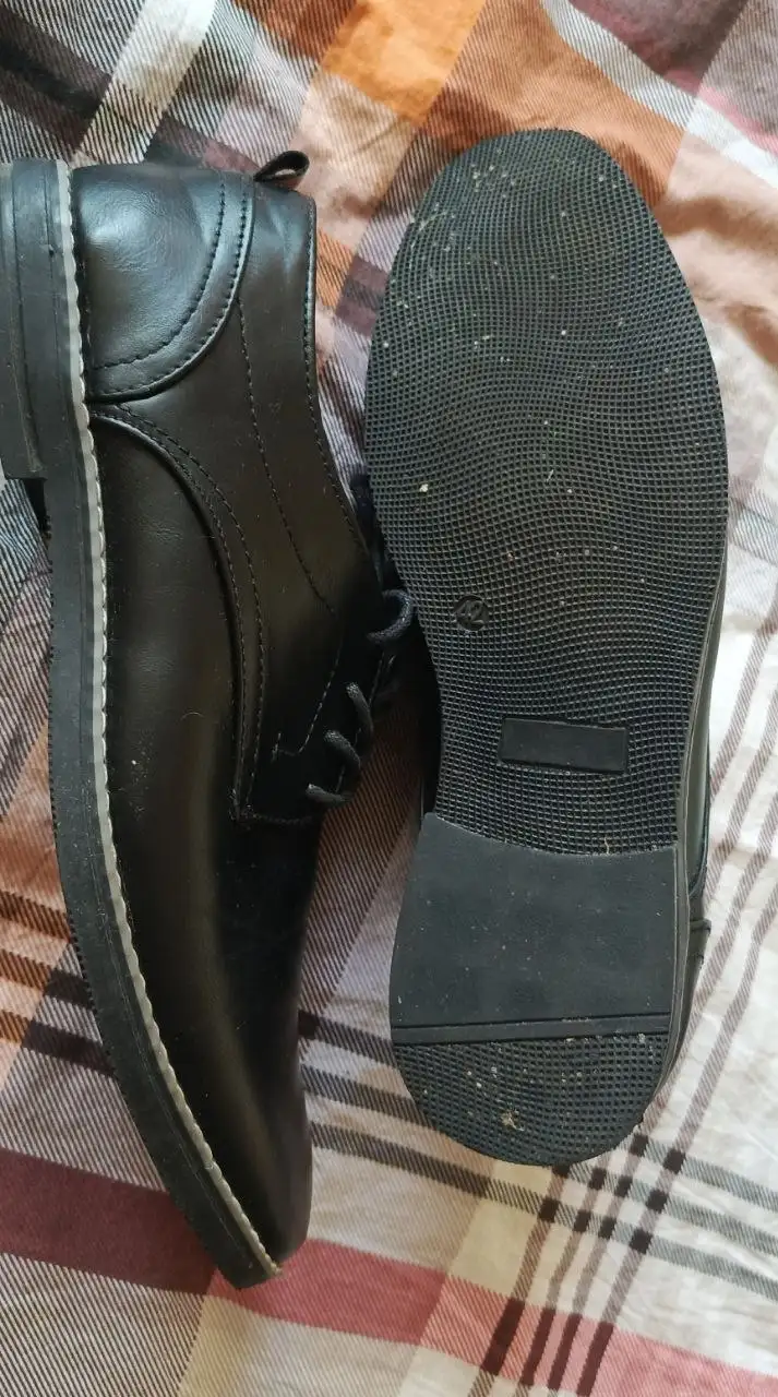 Мужские полуботинки из экокожи размер 42 - Обувь (Одежда) в Химки