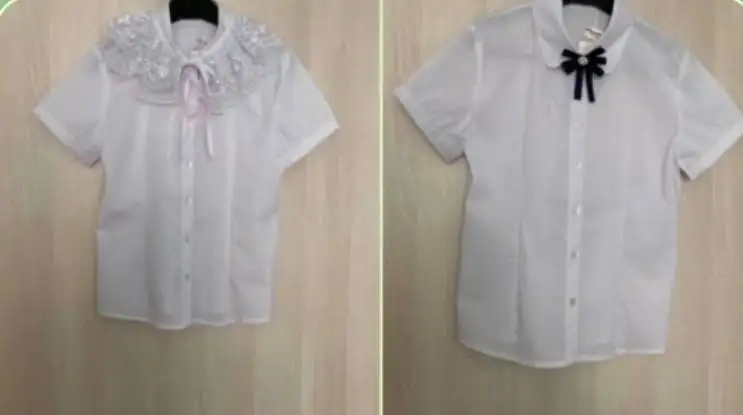 Блузка школьная нарядная новая - Детская одежда (Одежда) в Химки