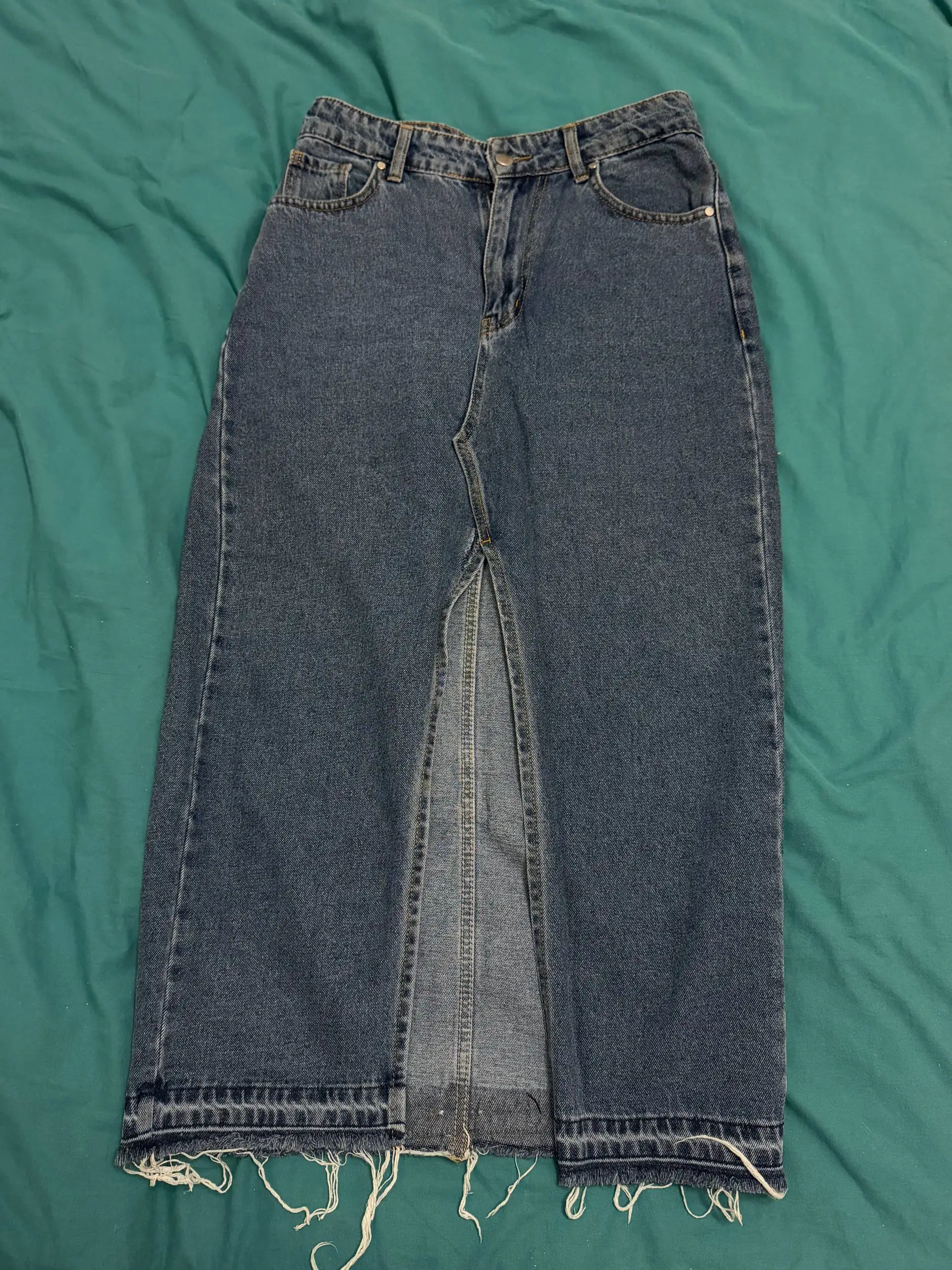Юбка джинсовая миди размер М - Женская одежда (Одежда) в Химки