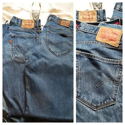 Мужские классические джинсы Lee, Levi's, Mavi, Uniqlo - Джинсы в Химки