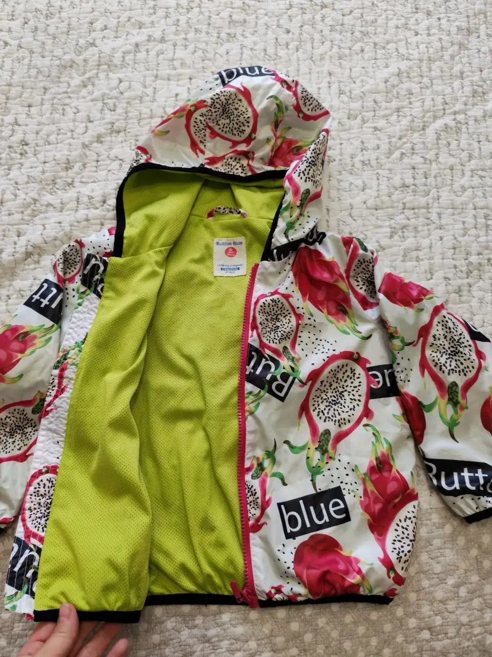 Детская ветровка Button Blue 116см - Детская одежда (Одежда) в Химки