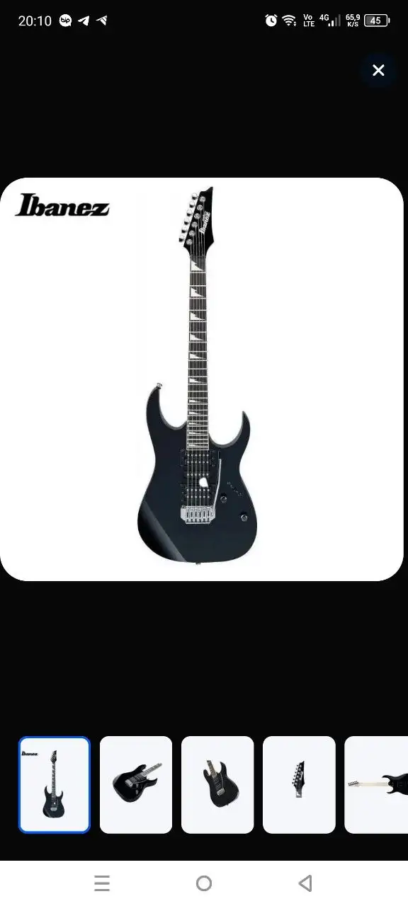 Новая электрогитара Ibanez GRG170DX BKN - Музыкальные инструменты (Хобби и отдых) в Химки