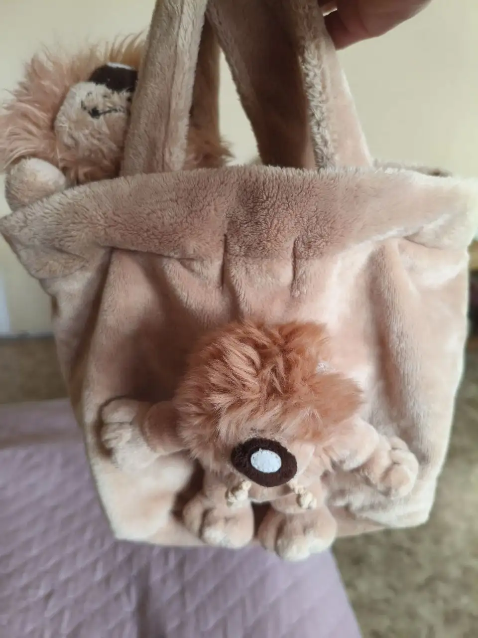 Детская сумка меховая и пенал бренд Gulliver - Сумки и аксессуары (Товары для детей) в Зеленоград