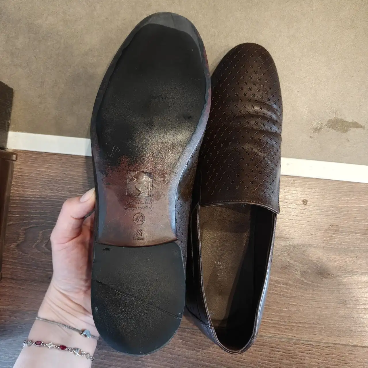 Мужские ботинки из натуральной кожи 43 размера - Обувь (Одежда) в Химки