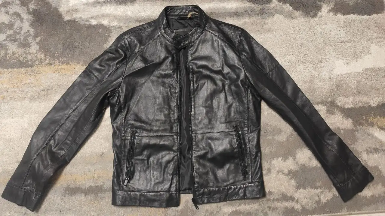 Куртка кожаная UF4M - Снежная Королева, размер 48 - Куртки (Одежда) в Химки