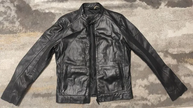 Куртка кожаная UF4M - Снежная Королева, размер 48 - Куртки в Химки