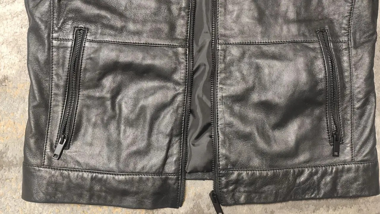 Куртка кожаная UF4M - Снежная Королева, размер 48 - Куртки (Одежда) в Химки