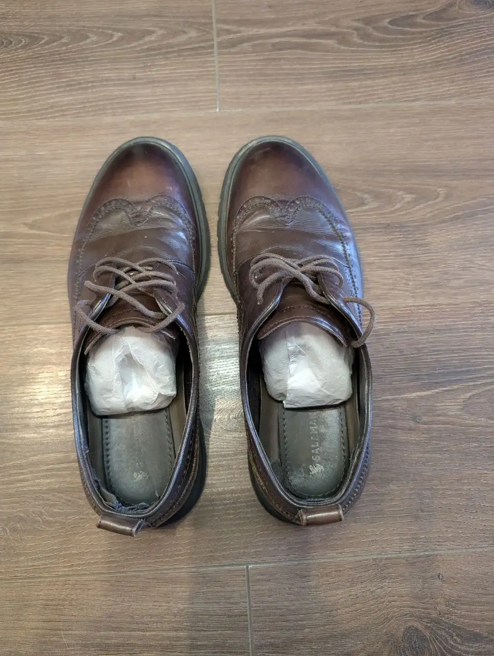 Мужские кожаные ботинки Salamander 43 размера - Обувь (Одежда) в Химки