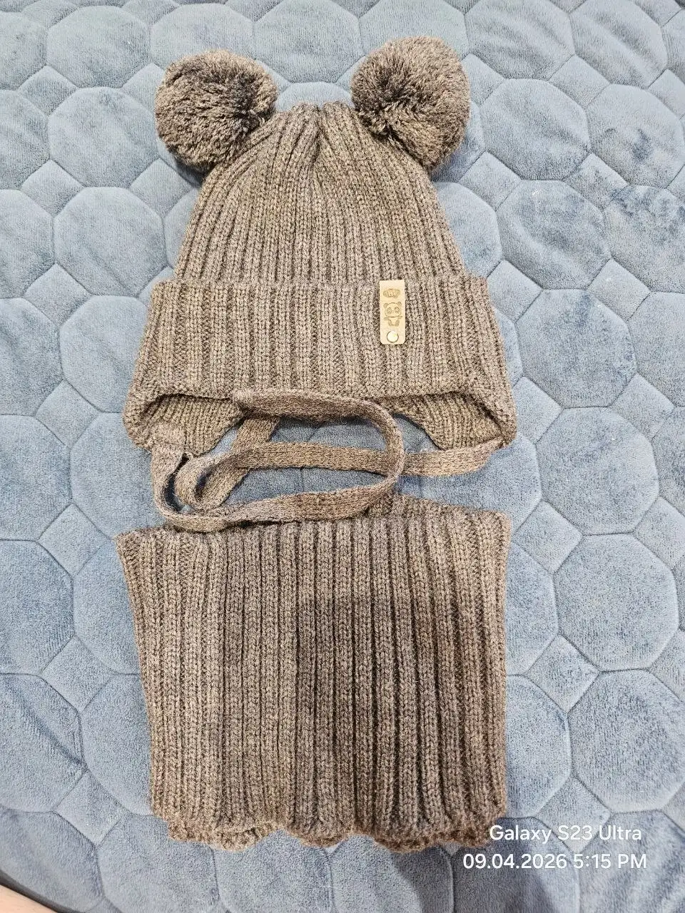 Шапка детская для мальчика и снуд - Детская одежда (Одежда) в Химки