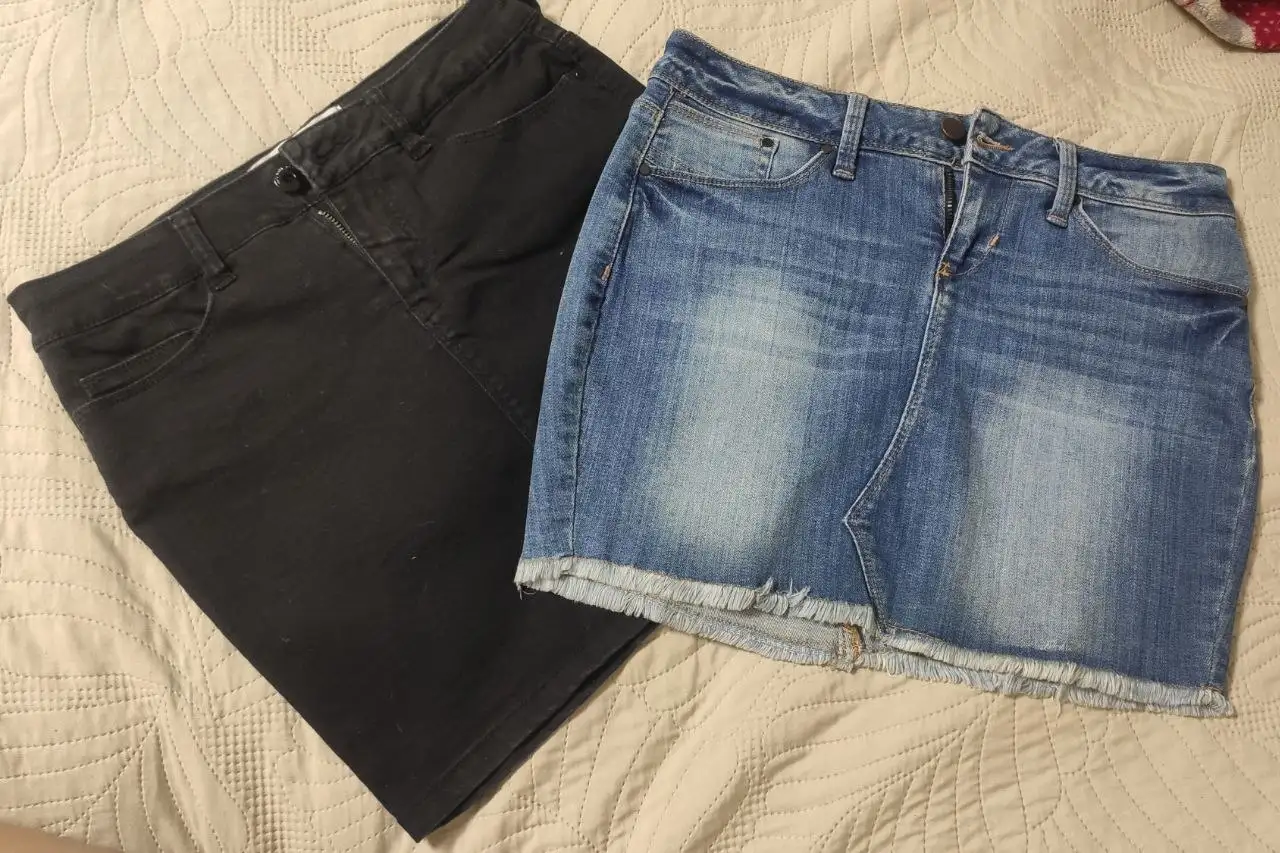 Юбки джинсовые мини Colin's и VeroModa - Одежда в Неизвестно