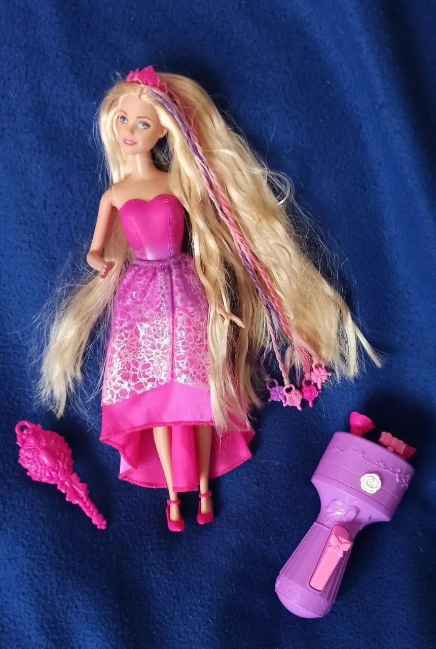 Кукла Barbie принцесса с волшебными волосами - Игрушки (Товары для детей) в Химки
