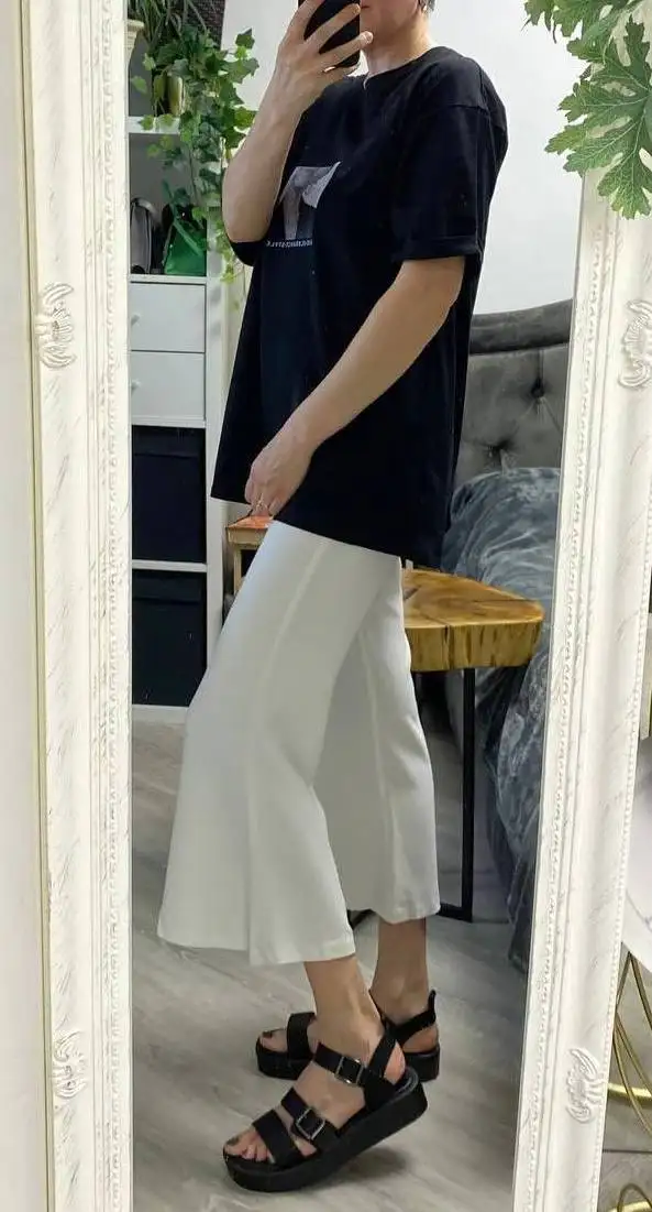 Новые укроченные брюки Zara kiki, р.М - Женские брюки (Одежда) в Химки