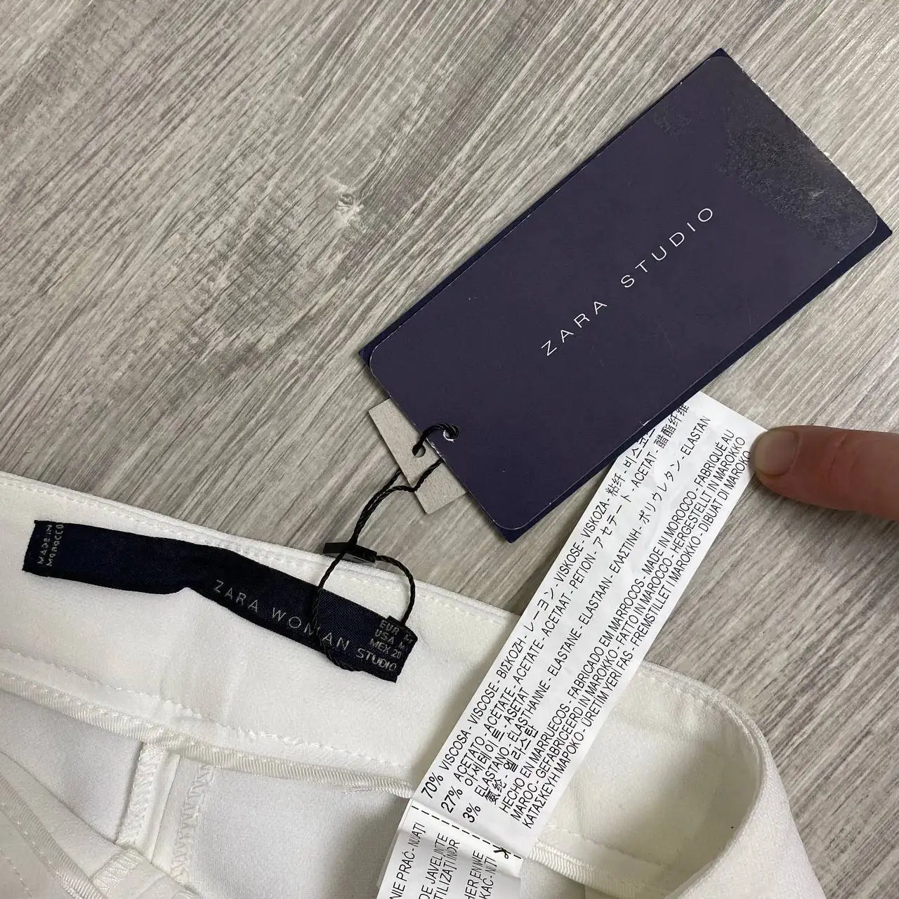 Новые укроченные брюки Zara kiki, р.М - Женские брюки (Одежда) в Химки