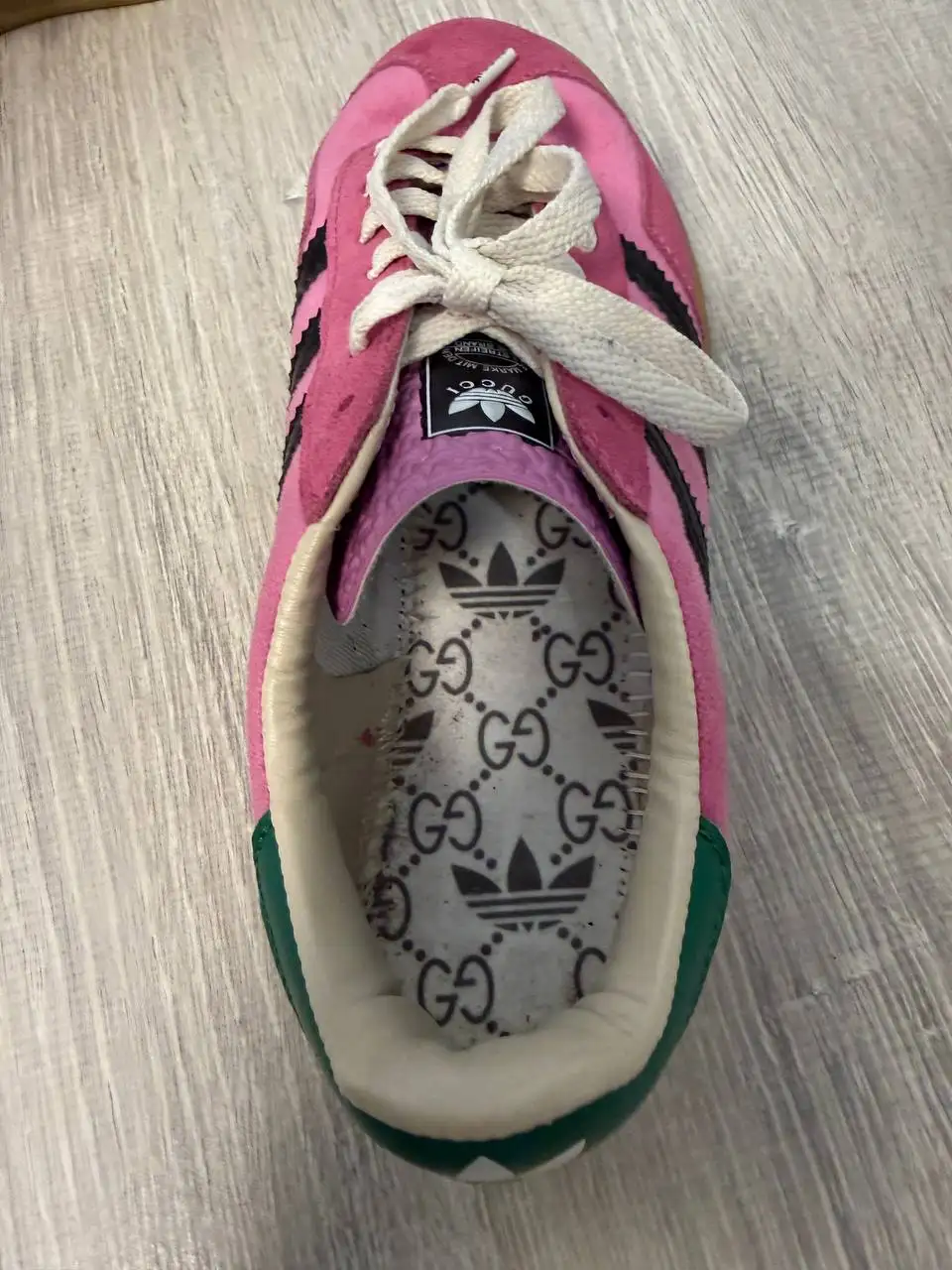 Кеды Adidas Gucci Gazelle 38 размера - Обувь (Одежда) в Химки