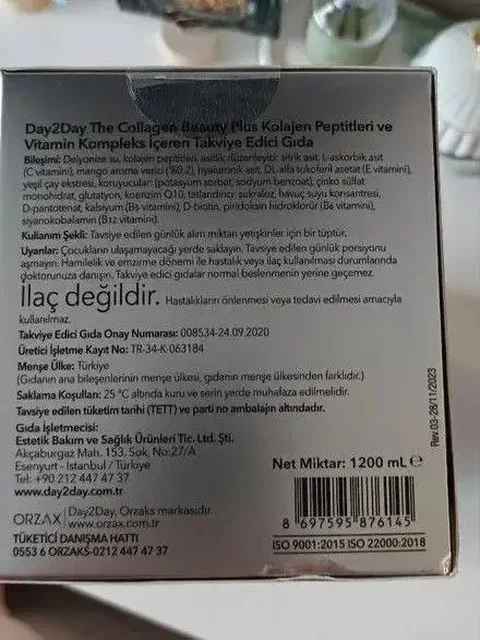 Турецкий жидкий коллаген Ozrax - Парфюмерия в Неизвестно