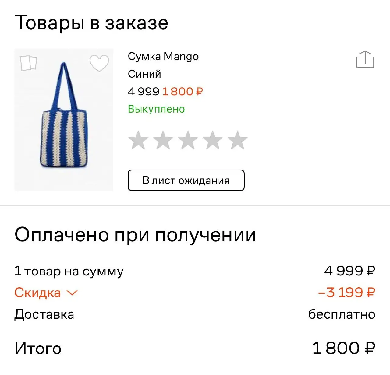 Сумка Mango б/у - Электроника в Химки