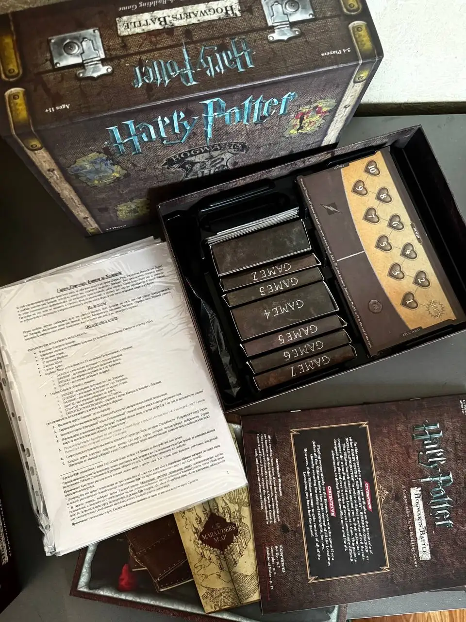 Продам Harry Potter Hogwarts Battle с дополнением - Настольные игры (Хобби и отдых) в Химки